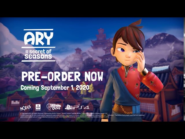 Ary and the Secret of Seasons Features Trailer  1080p 60fps