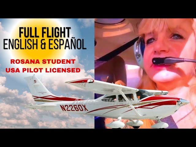 🚀WE WENT TO FLY! Mastering Private Pilot Maneuvers! ¡Dominando las Maniobras de Piloto Privado! ✈