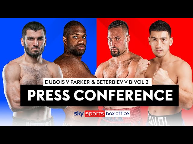 LIVE PRESS CONFERENCE 🗣️ | Daniel Dubois Sickness Latest & Artur Beterbiev vs Dmitry Bivol 2