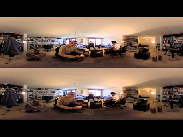 My 1st test on full spherical stereo 360Video v. 60FPS