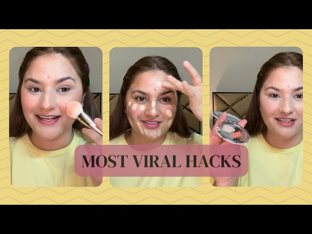 Most Viral Hacks || Foundation Hack ! Blush Hack ! Mascara Hack || Best Hacks For Everyone ||