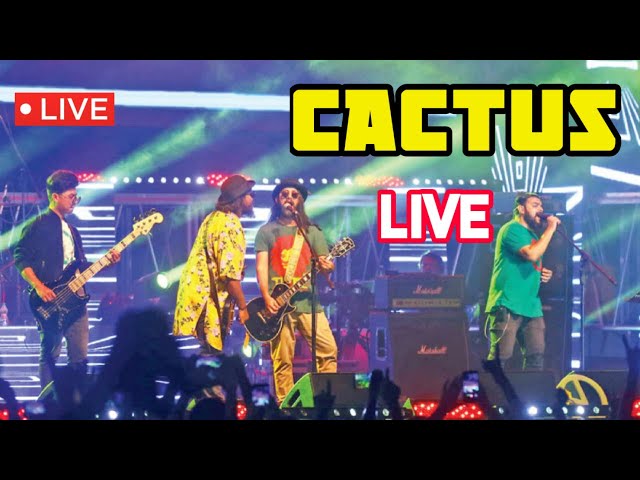 Cactus Live at ALEYA - Nandakumar || CACTUS Band || বাংলা ব্যান্ড ক্যাকটাস লাইভ