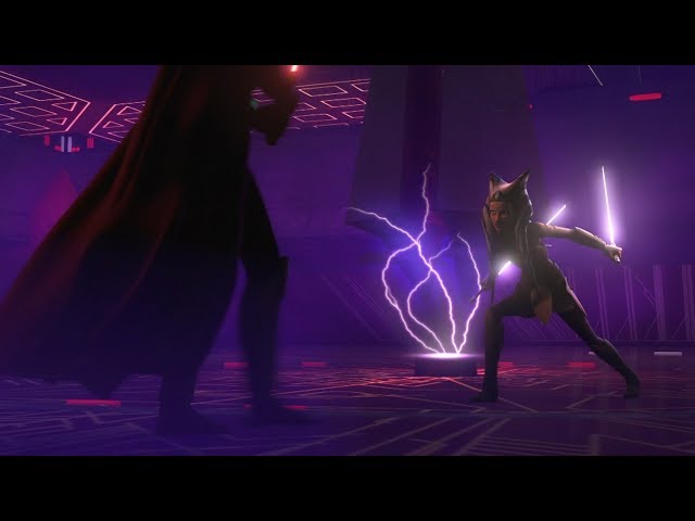 Darth Vader Vs Ahsoka - Full Duel (Twilight Of The Apprentice + A World Between Worlds)