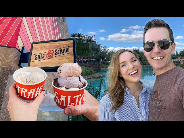 New Ice Cream at Salt & Straw + Disney 100 Merchandise at Disney Springs