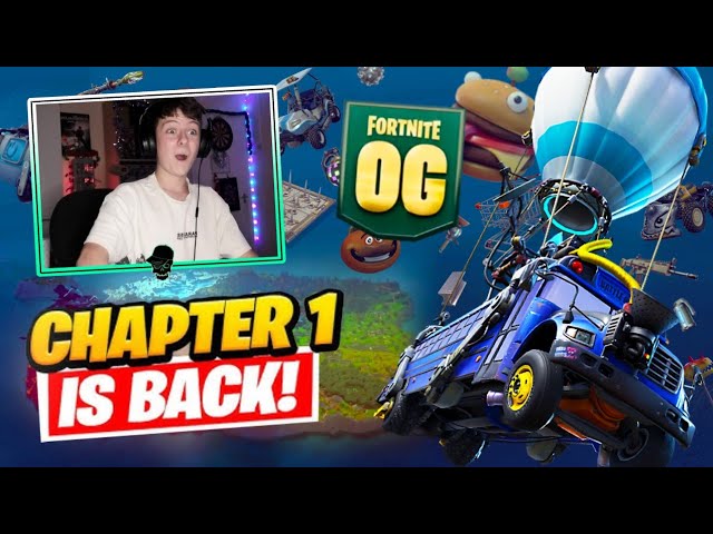 Chapter 1 IS BACK!!! | REACTION + BEST MOMENTS | Thank You Fortnite