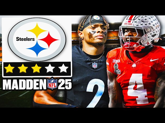 JEREMIAH SMITH Is INSANE! | Realistic Rebuild of the Pittsburgh Steelers | Madden 25