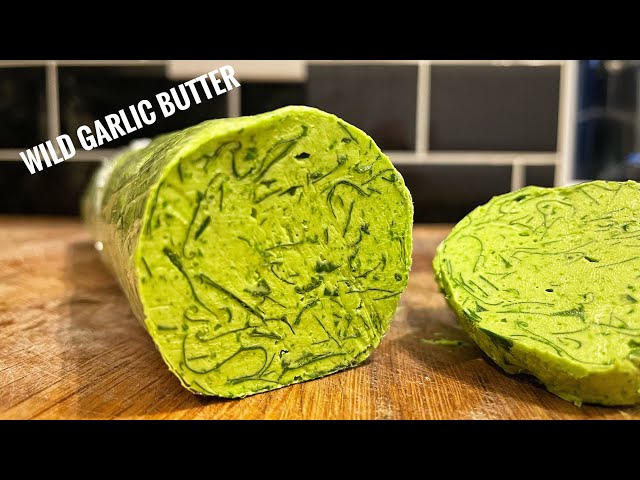 Wild Garlic Butter- Wild Garlic Recipes 1