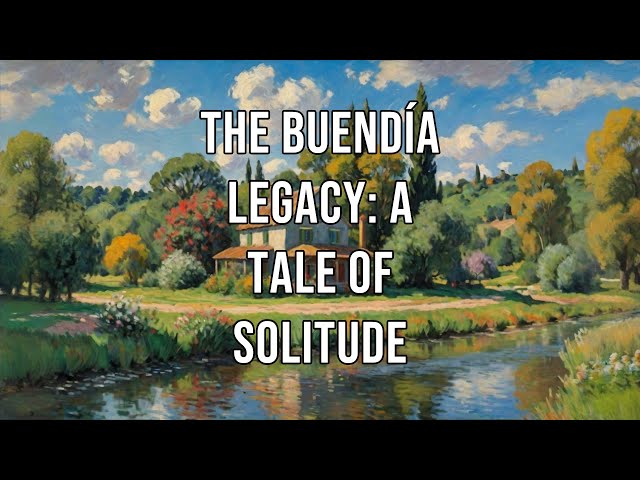 The Buendía Legacy A Tale of Solitude |  Story Summary in English | Classic Literature | Books Club