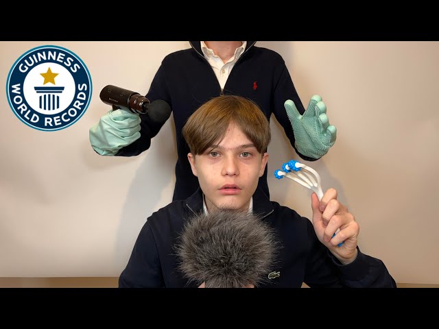 ASMR FASTEST HEAD MASSAGE IN THE WORLD