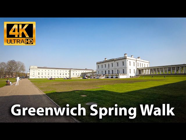 LONDON | Greenwich Walk | Maritime Museum | Cutty Sark | Walking Tour | 3D 360° binaural audio 🎧