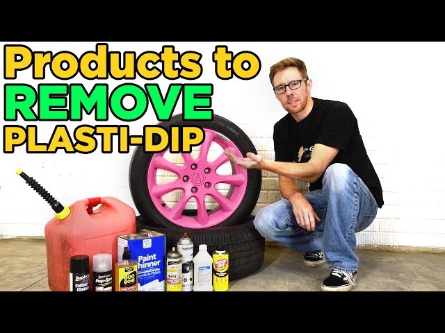 Plasti-Dip Removal Test with 9 Different Products