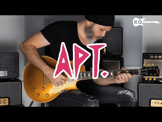 ROSÉ & Bruno Mars - APT. - Electric Guitar Cover by Kfir Ochaion