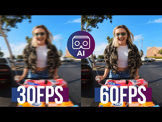 Interpolating 360° VR Video to 60FPS with AI (watch on Oculus Quest 2)