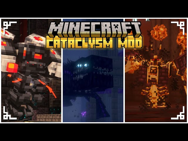 Minecraft: Cataclysm Mod Showcase | Exciting & Challenging New Bosses!