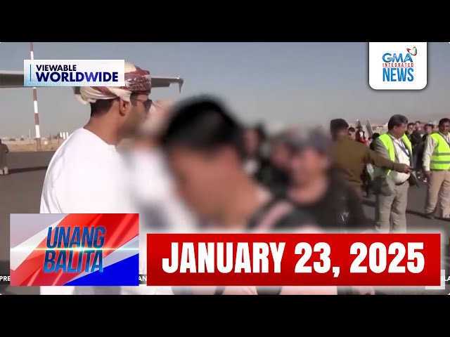 Unang Balita sa Unang Hirit: JANUARY 23, 2025 [HD]