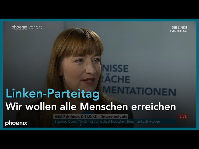 DIE LINKE-Parteitag: Mit Gregor Gysi, Heidi Reichinnek und Jan van Aken