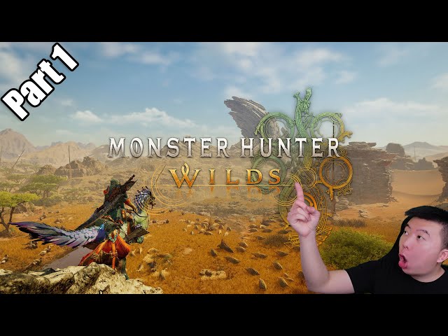 🔴Monster Hunter Wilds Open Beta: Hunting & Gooning- Part 1