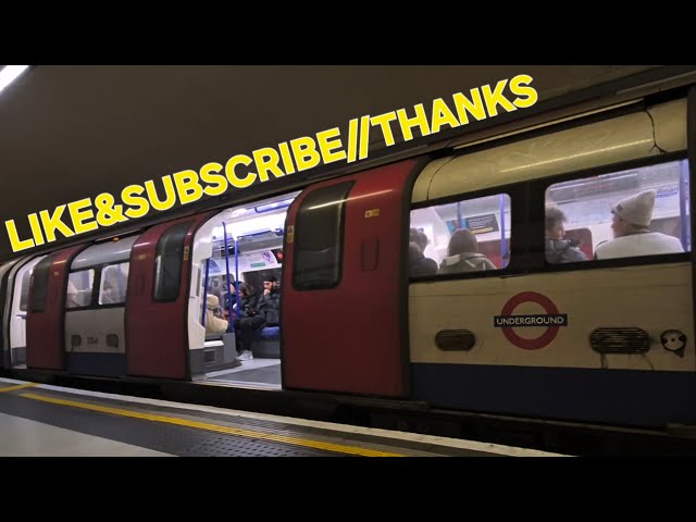 LIVE! 2025 JANUARY ASMR VIDEO THE LONDON TUBE STATION