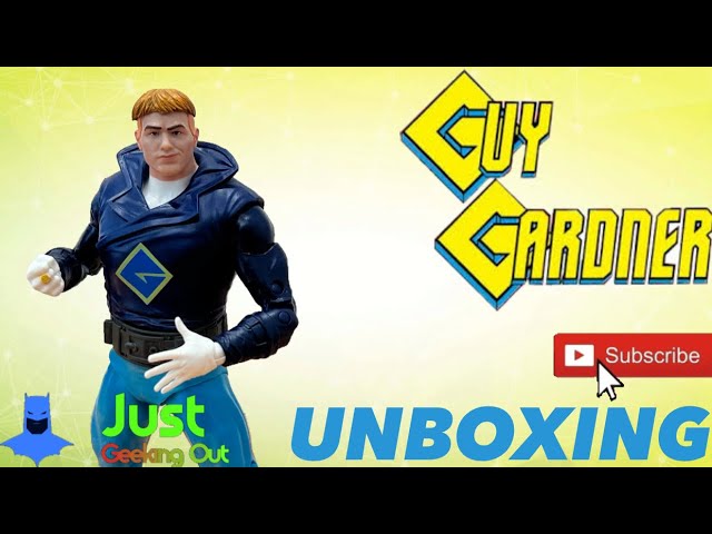 Unboxing DC Multiverse Collector's Edition Platinum Guy Gardner from Mcfarlane Toys