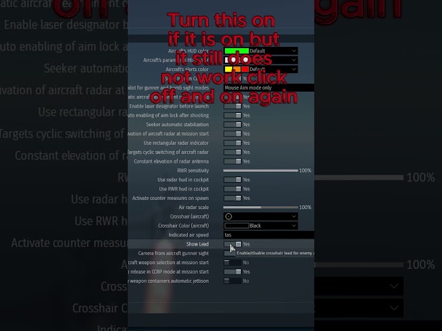 How to fix lead targeting #warthunder #planes #gaijin #war #ww2 #trending #viral #fyp #shorts