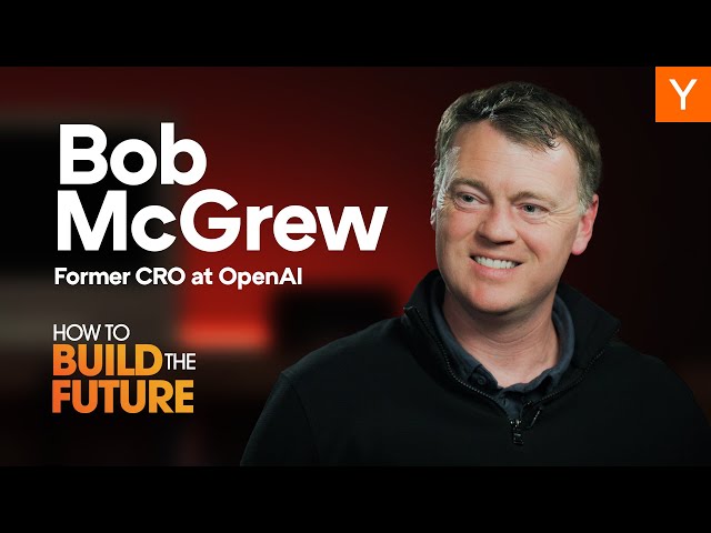 Bob McGrew: AI Agents And The Path To AGI