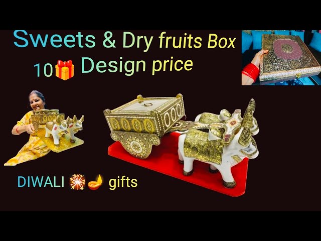 Diwali Dry Fruits Gift Box  Designs for 2024 Luxury Diwali Gifting Ideas Affordable&Elegant Gift Box