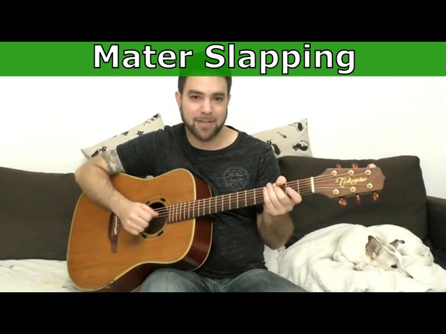 Lesson: How to Master Slapping While Playing Fingerstyle - 10 Exercises - Guitar Tutorial