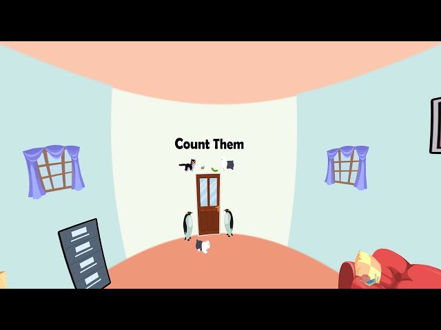 Count the number of animals to escape from the Room | 360* Video | Riddle