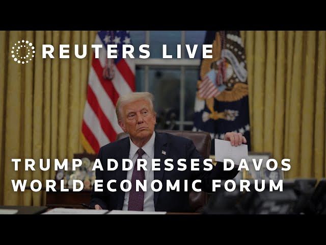 LIVE: US President Donald Trump addresses Davos