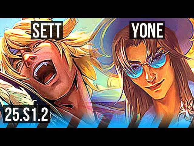 SETT vs YONE (MID) | 6/2/5, Rank 20 | KR Challenger | 25.S1.2