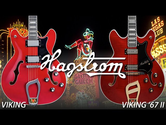 Guitarra Hagstrom VIKING CLÁSICA vs nueva VIKING '67 II ¡La guitarra de Elvis Presley!