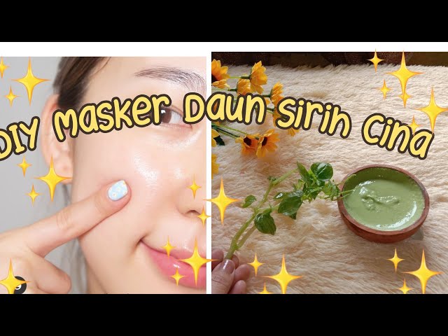 ☘️Masker Daun sirih cina‼️Chinese betel leaf mask for glowing skin7 #wildflower #skinremoval #glowup