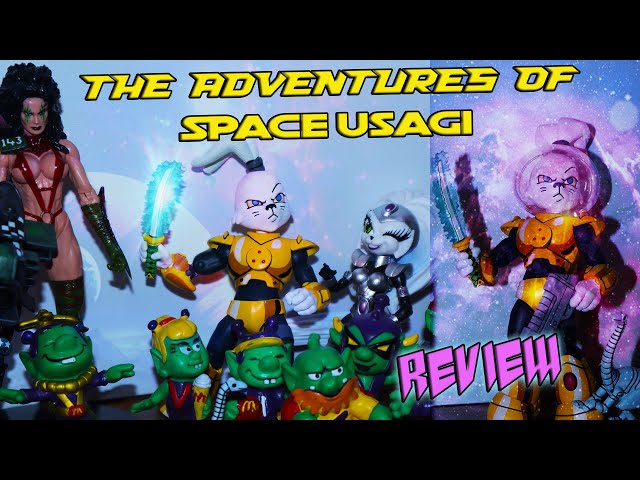 The Adventures of Space Usagi | NECA Teenage Mutant Ninja Turtles Figure Review