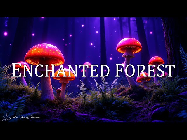 Enchanted Forest Ambience | 396Hz + 852Hz, Release Fear & Attract True Love | Twin Flame Connecti...