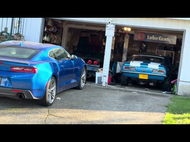 All three are Chevys and nice too. #carporn #cars #musclecars #old #fast #nice ￼￼