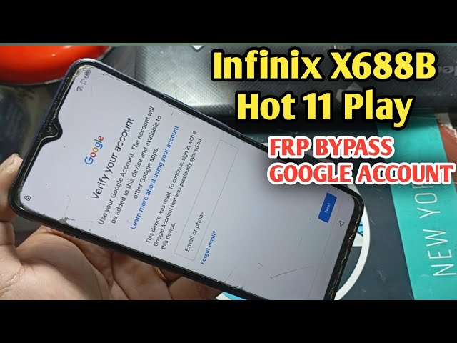 Infinix X688b Frp Bypass Android 11