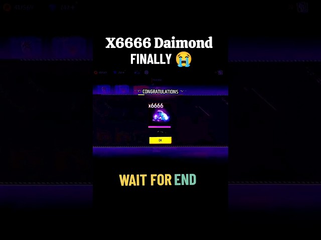 Claim Free X6666 Daimond #freefire6thanniversary #freedaimond