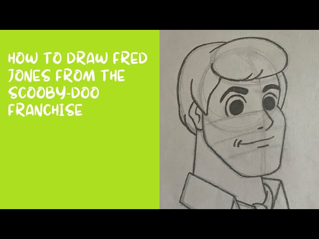 How to Draw Fred Jones from the Scooby Doo Franchise