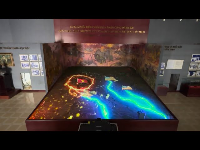 [ALTA MEDIA] Miniature Sandbox Projection Mapping (Military Central Office of South Vietnam Project)