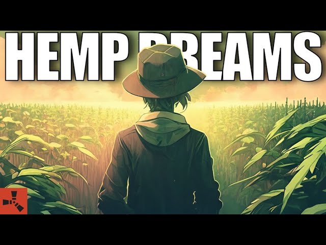 I built the COZIEST hemp farm on Vanilla Rust...