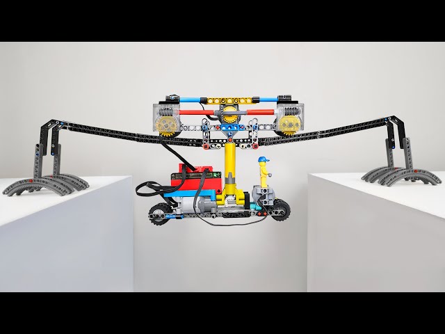 Lego Car CROSS Narrow Bridges! Making and Testing!