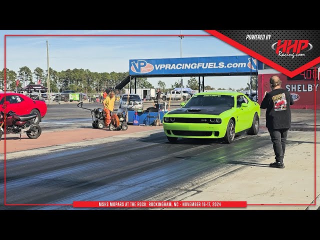 HHP Racing at the Modern Street Hemi Shootout Mopars at the Rock on November 17, 2024