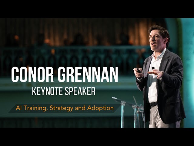 Conor Grennan, Keynote Speaker and Trainer on AI