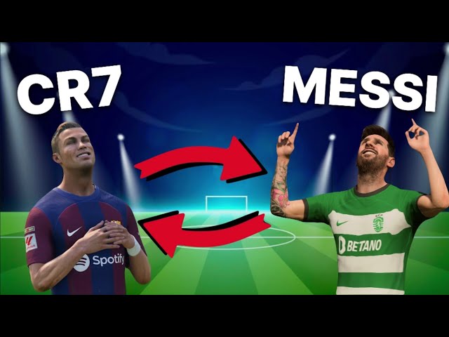 CAMBIE la CARRERA de Messi Y Cristiano | EAFC 24