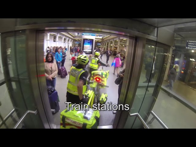 Riding out with London's pedal powered paramedics