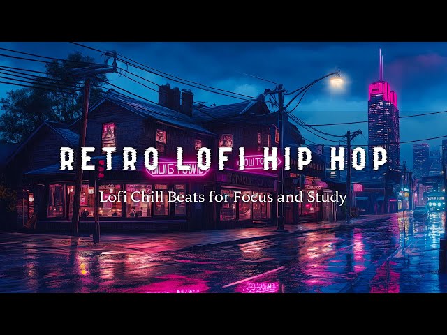 Nostalgic Lofi Hip Hop Beats 🌆 1980s & 90s Lofi Playlist & Retro Japanese Town Ambience - Lofi Music