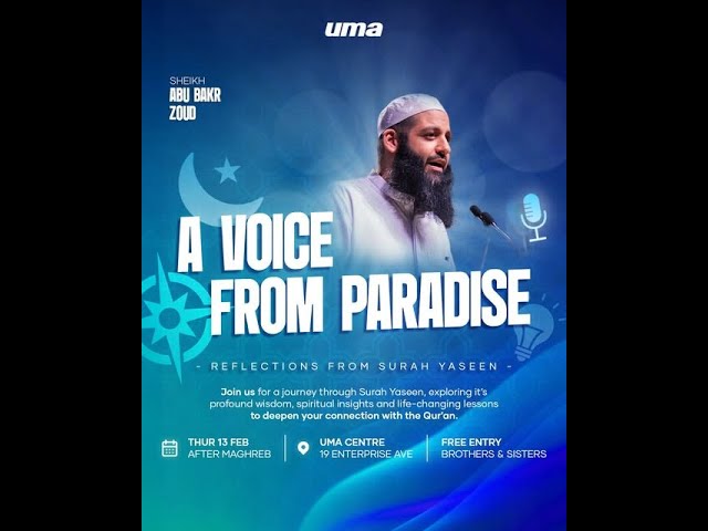 A Voice from Paradise | by  Sheikh Abu Bakr Zoud