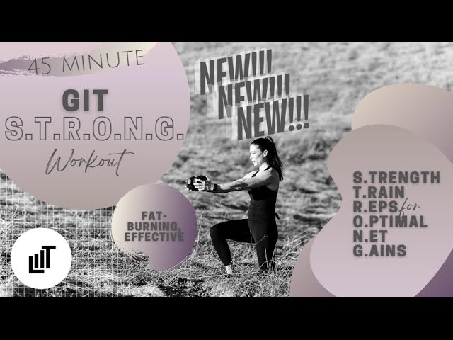 Build, Shred and Git S.T.R.O.N.G. Strength Train Reps for Optimal Net Gains!| Git LIIT with Amy