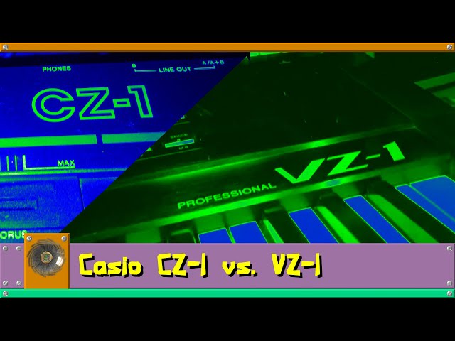 Casio CZ-1 VS. VZ-1