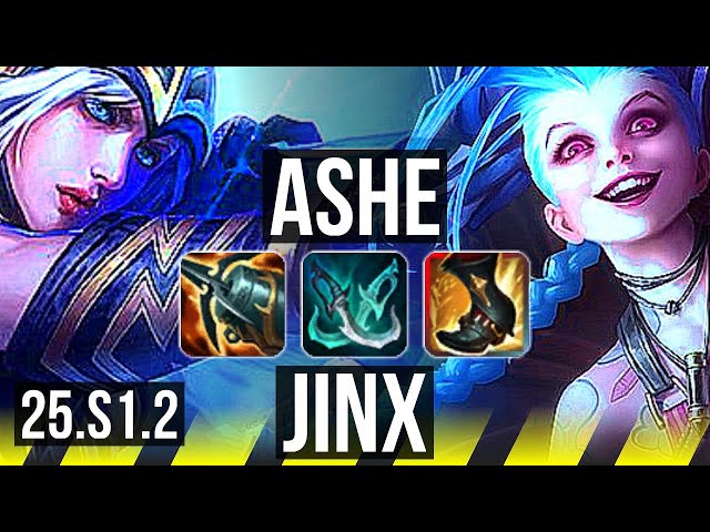 ASHE & Seraphine vs JINX & Lulu (ADC) | 7/1/5 | KR Master | 25.S1.2